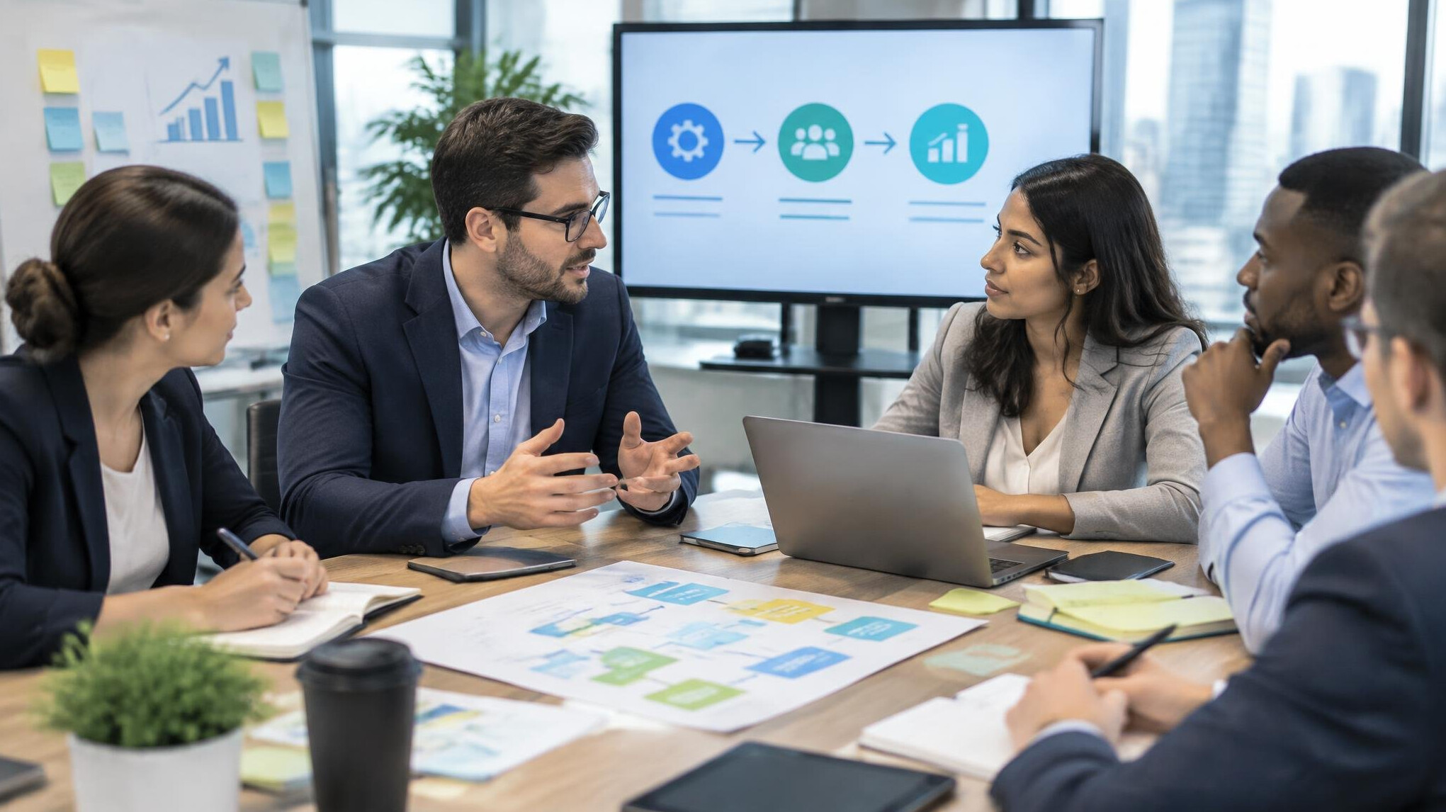 business efficiency meeting