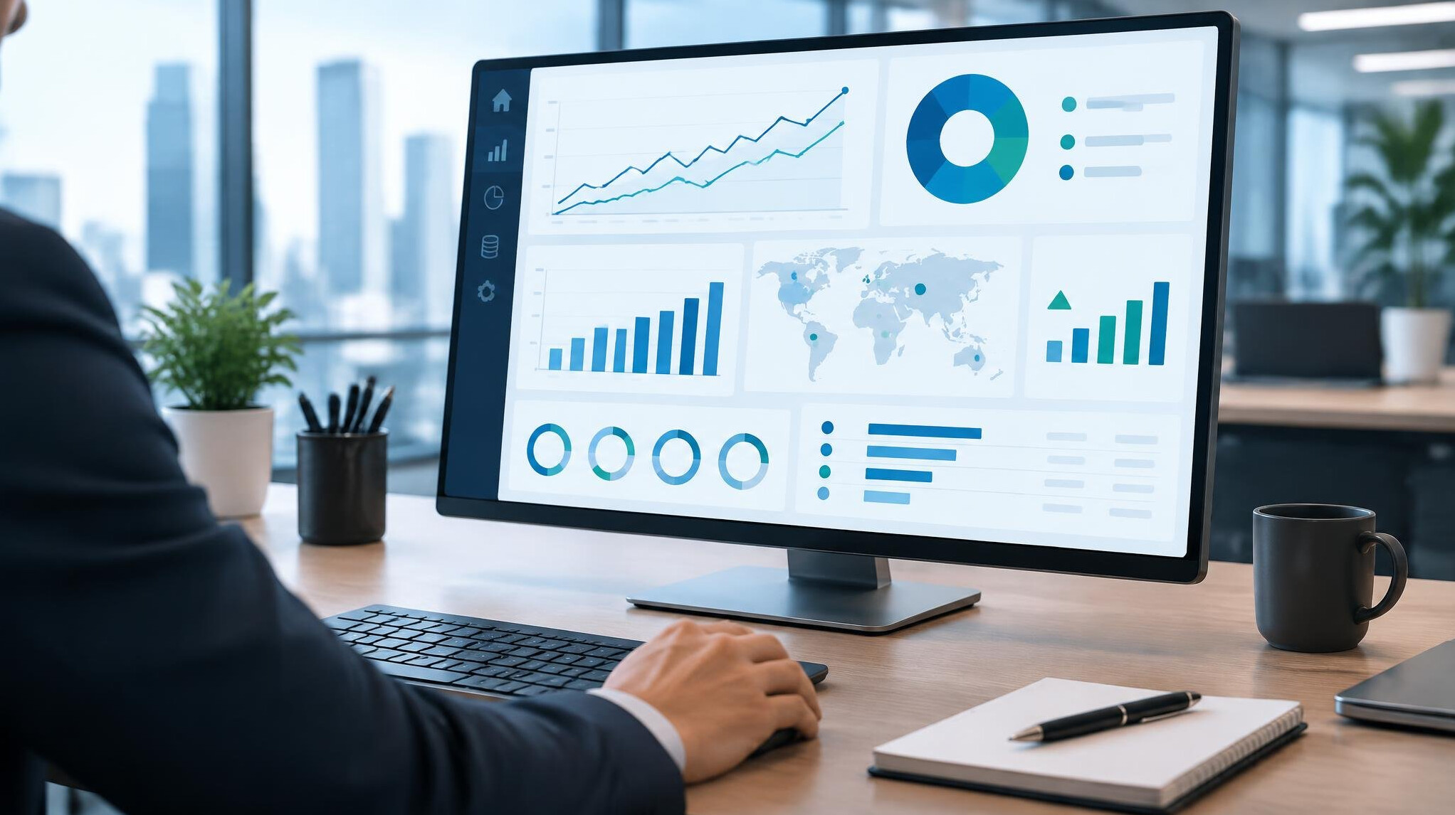 data analytics dashboard
